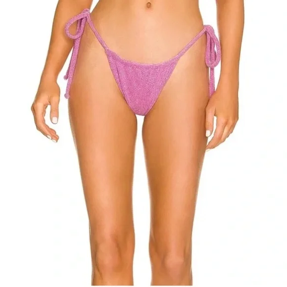 Frankie's Bikinis Lavender Triangle Bikini - Picture 2 of 9